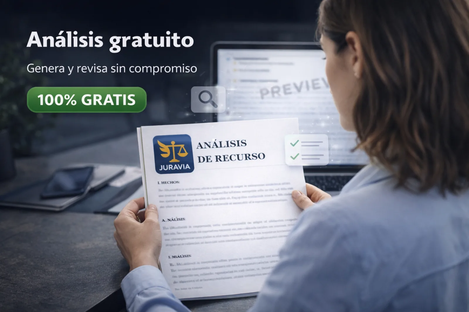 Ejemplo de análisis gratuito y decisión de desbloqueo (imagen ilustrativa)